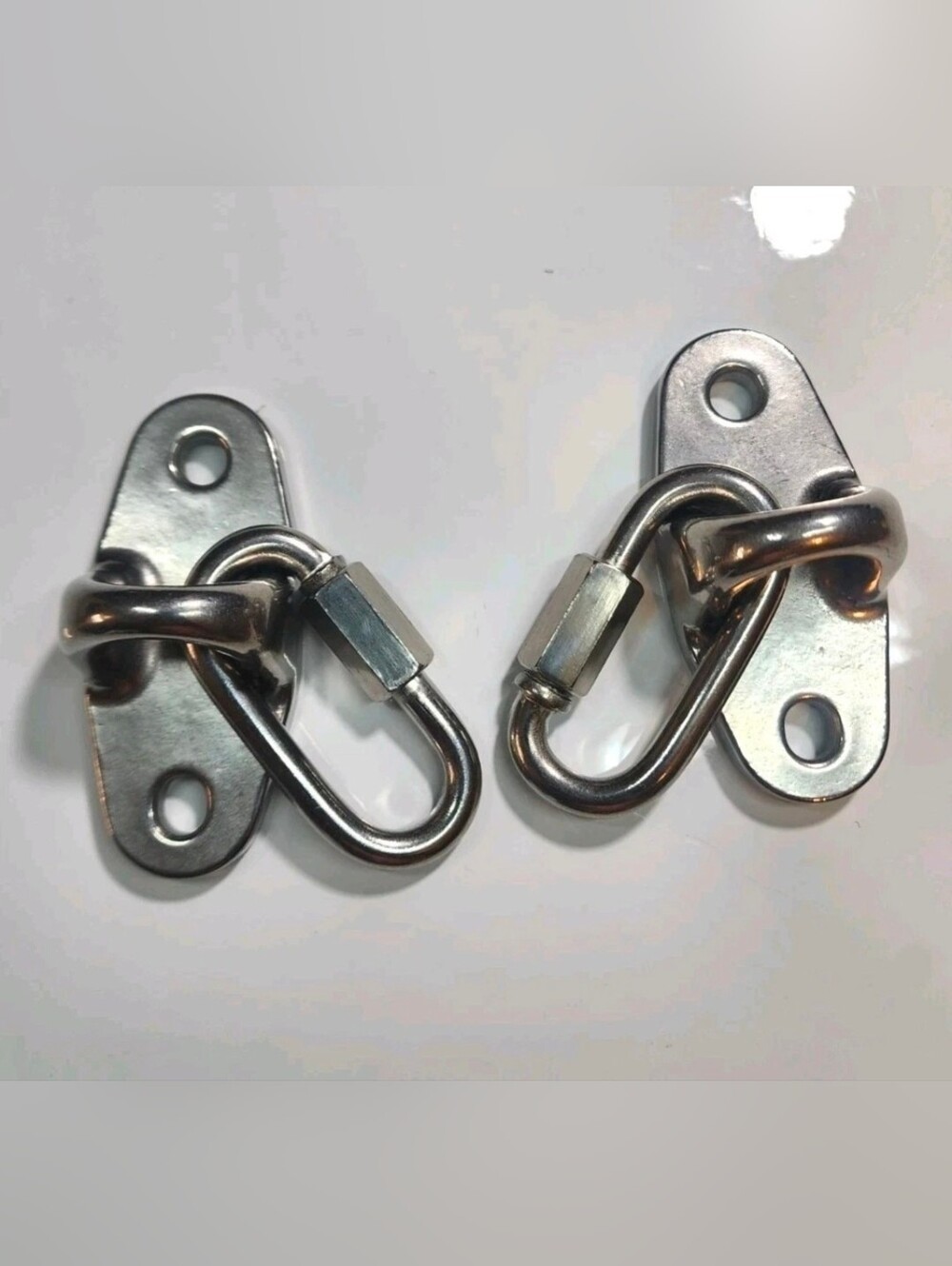 2 Set Heavy Duty Hanger Hook Hammock Wall Mount Suspension Ceiling Hooks Stainle